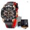 LIGE 2024 Sports Waterproof Luminous Chronograph Mens Watch