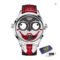 LIGE 2025 Creative Clown Fashion Quartz Mens Watch