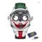 LIGE 2025 Creative Clown Fashion Quartz Mens Watch