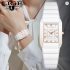 LIGE 2023 Leather Chronograph Waterproof Sport Watch