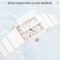 LIGE 2026 Ceramic Quartz Waterproof Women’s Luxury Watch