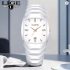 LIGE 2025 Square Dial Steel Belt Women’s Quartz Watch