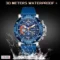 LIGE Dive Watch Chronograph Watch Quartz Watch Men 3 SEO Keywords