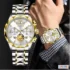 LIGE Dive Watch Chronograph Watch Quartz Watch Men