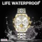 LIGE Quartz Watch Sports Watch Luminous Watch Men