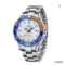 LIGE Quartz Watch Stainless Steel Date Watch Men