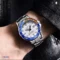 LIGE Quartz Watch Stainless Steel Date Watch Men
