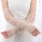 Long Lace Mesh Fingerless Gloves Summer Sunscreen Sleeves