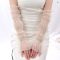 Long Lace Mesh Fingerless Gloves Summer Sunscreen Sleeves