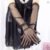 Long Sheer Tulle Gloves Ultra Thin Stretchy Mesh