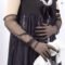 Long Sheer Tulle Gloves Ultra Thin Stretchy Mesh