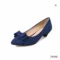 Low Heels Bow Pumps Large Size Women Shoes 9
