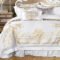Luxury Egyptian Cotton Gold Embroidery Palace Bedding Set