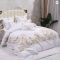 Luxury Egyptian Cotton Gold Embroidery Palace Bedding Set