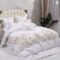 Luxury Egyptian Cotton Gold Embroidery Palace Bedding Set