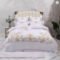 Luxury Egyptian Cotton Gold Embroidery Palace Bedding Set
