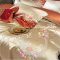 Luxury Flowers Embroidery Egyptian Cotton Bedding Set