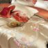 Soft Satin Jacquard Cotton Luxury Duvet Cover Set