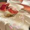 Luxury Flowers Embroidery Egyptian Cotton Bedding Set