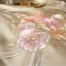 Luxury Flowers Embroidery Egyptian Cotton Bedding Set