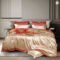 Luxury Flowers Embroidery Egyptian Cotton Bedding Set