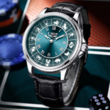 Luxury luminous quartz constellation men’s watch
