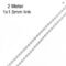 MOONMADE Stainless Steel Jewelry Chain