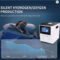 Medical 3000ml Hydrogen Inhalation Machine Double Outlet