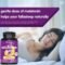 Melatonin Sleep Aid Capsules for Better Sleep Support