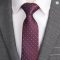 Men’s England Stripes Jacquard Woven 6cm Necktie