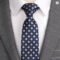 Men’s England Stripes Jacquard Woven 6cm Necktie