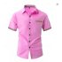Men’s Lion Palm Graphic Long Sleeve Button Shirt