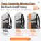 Mixi 15.6” Laptop Backpack Waterproof Expandable Travel