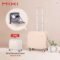Mixi 16-Inch Lightweight Polycarbonate Carry-On Spinner Suitcase 34L
