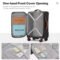 Mixi 20-Inch Oxford Carry-On Spinner Luggage