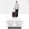 Mixi 20-Inch Oxford Carry-On Spinner Luggage