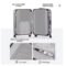 Mixi Aluminum Frame PC Hardside Spinner Carry On