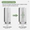 Mixi Expandable PC Hard Shell Top Opening Luggage