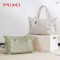 Mixi Expandable Travel Weekender Tote with Shoes Compartment
