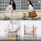 Mixi Expandable Travel Weekender Tote with Shoes Compartment