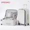 Mixi Front Opening PC Aluminum Frame Suitcase