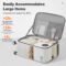 Mixi Front Opening PC Aluminum Frame Suitcase