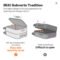 Mixi Front Opening PC Aluminum Frame Suitcase