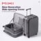 Mixi Front Opening PC Aluminum Frame Suitcase