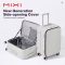 Mixi Front Opening PC Aluminum Frame Suitcase