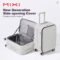 Mixi Front Opening PC Aluminum Frame Suitcase