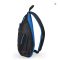 Mixi One Shoulder Chest Bag Men Travel Black