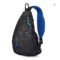 Mixi One Shoulder Chest Bag Men Travel Black