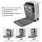 Mixi Patent Design Aluminum Frame Suitcase