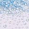 Mocha Light Blue Glass Flatback Rhinestones Set SS4-SS30